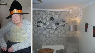 Halloween takes centre stage at Musselburgh care home